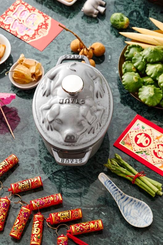 月額3,980円レンタルプラン：ストウブ 鋳物ホーロー鍋 ピギーココット 17cm 40509-482-0