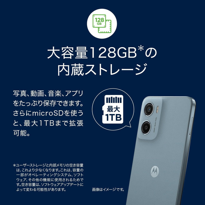 月額2,980円レンタルプラン：モトローラ moto g05 スマートフォン PB6N0002JP / PB6N0003JP