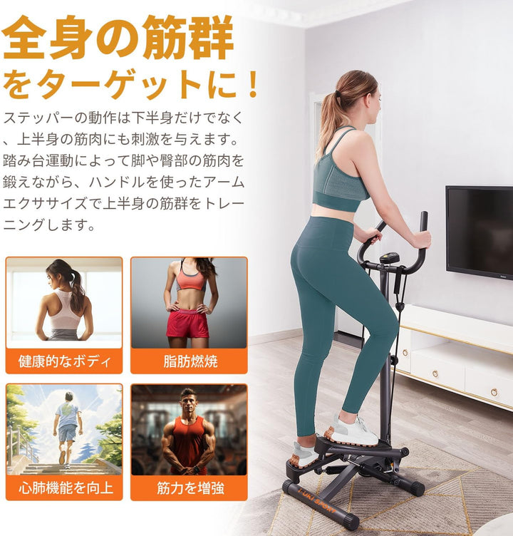 月額2,490円レンタルプラン：I-uki Sport ツイストエアロステッパー ‎6601HAL グレー