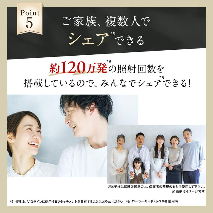 月額9,380円レンタルプラン：ヤーマン レイボーテ ハイパーZERO スマート 脱毛器・光美容器 YJEA4N3 シャンパンゴールド