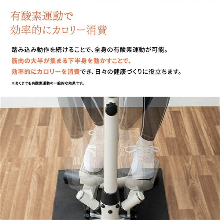 月額2,380円レンタルプラン：アルインコ ハンドル付きステッパー AFA4026C