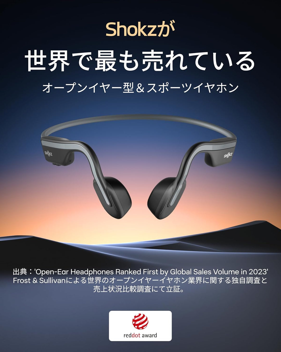 月額1,980円レンタルプラン：Shokz OpenMove イヤホン AFT-EP-000022