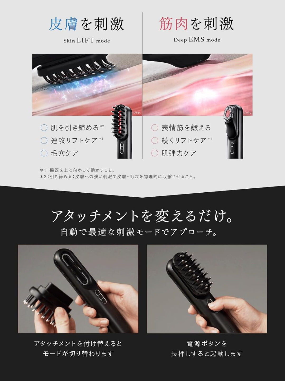 月額9,800円レンタルプラン：MYTREX マイトレックス トータルリフト美顔器 PROVE MT-PV22B ブラック