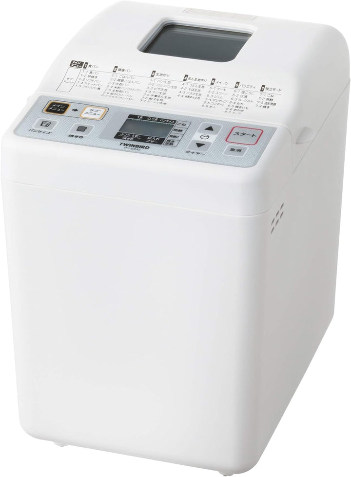 ツインバード ホームベーカリー PY-E632Wをレンタルできます。