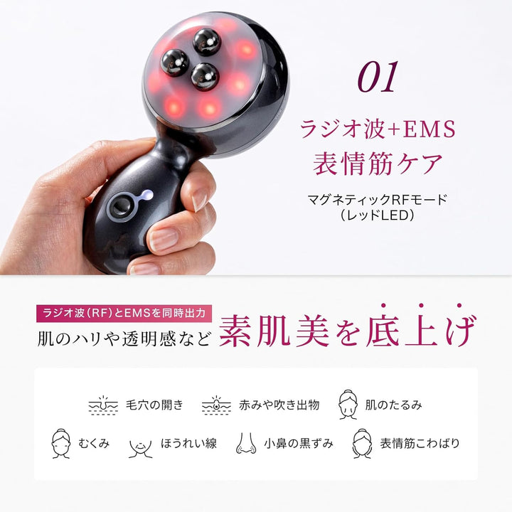 月額12,800円レンタルプラン：ELECTRON エネボール 美顔器 EMS 4571260292062