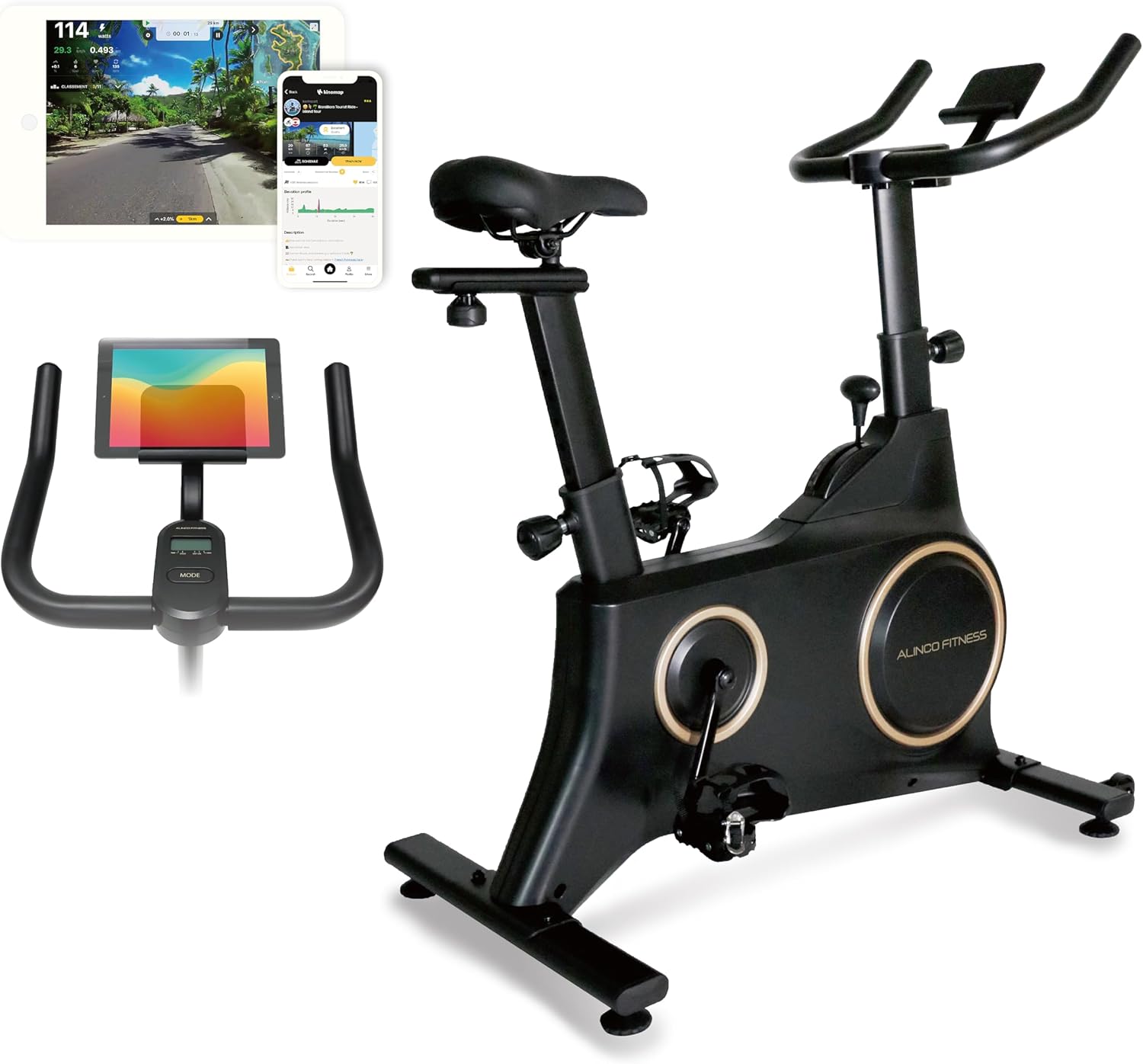 月額5,580円レンタルプラン：ALINCO スピンバイク1824A エントリー