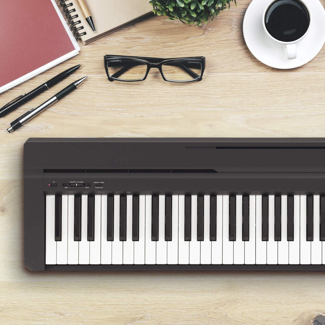 月額5,680円：YAMAHA 電子ピアノ P-45B ブラック
