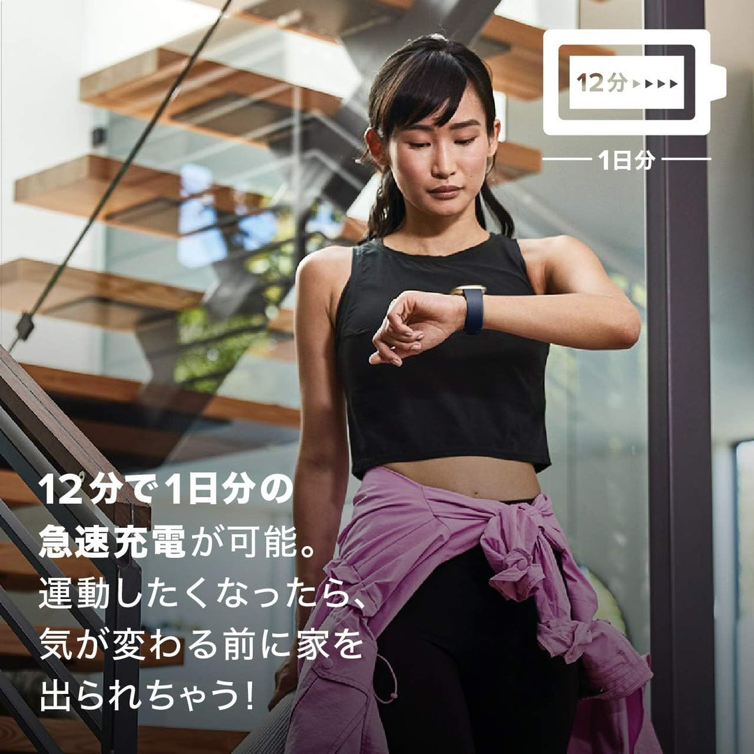 月額2,790円レンタルプラン：Fitbit Versa3 Alexa搭載/GPS搭載 スマートウォッチ/フィットネスウェアラブル FB511BKBK-FRCJK ブラック