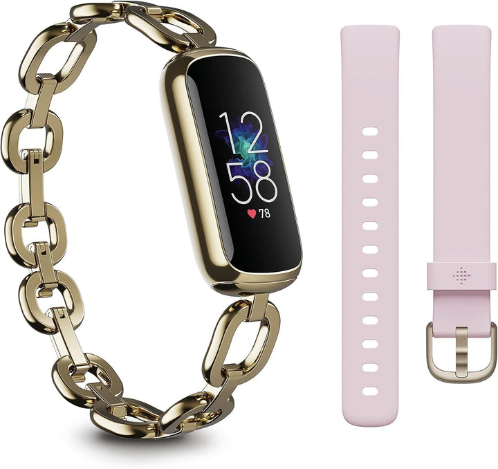 FitbitのLuxe gorjanaフィットネストラッカーをレンタルできます。