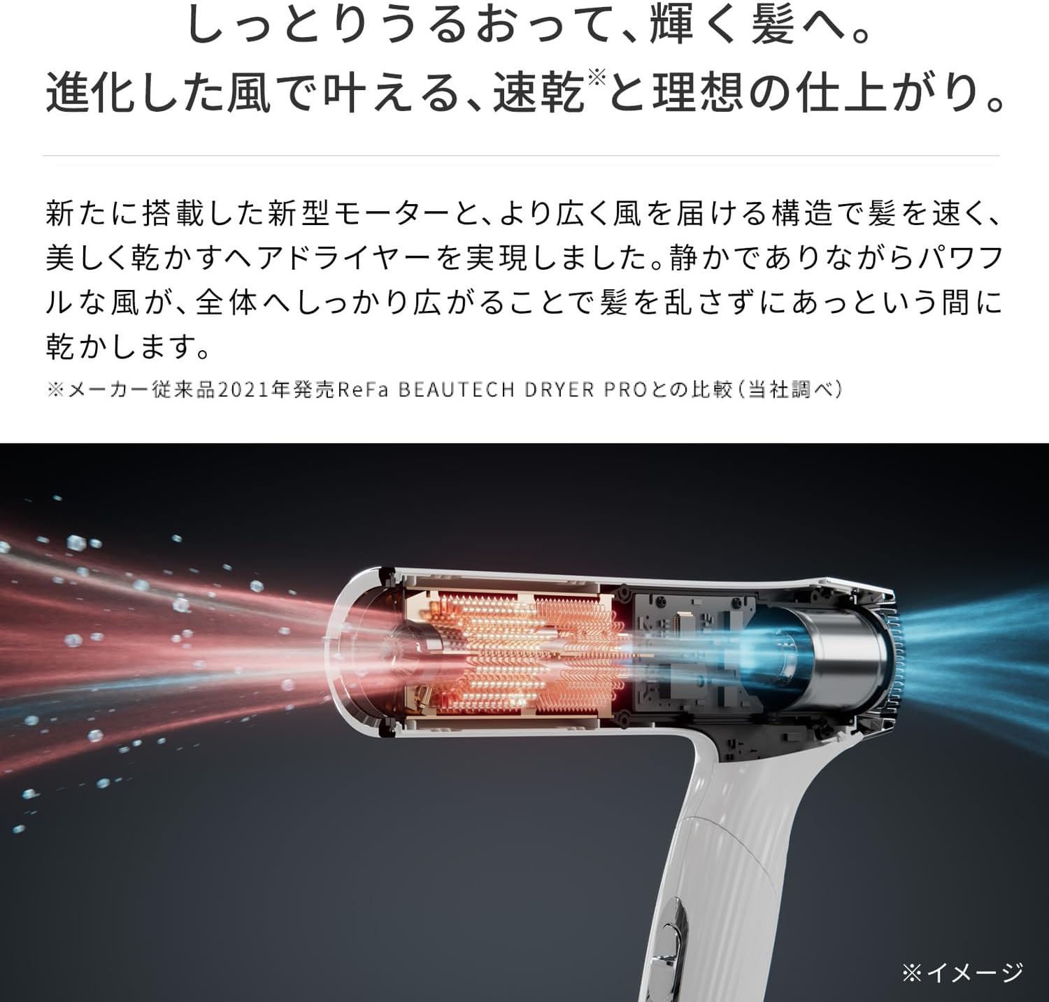 Refa リファ ビューテックドライヤースマートダブル ピンクRE-AX-05A Refa ビューテックドライヤースマートW ピンク RE-AX-05A