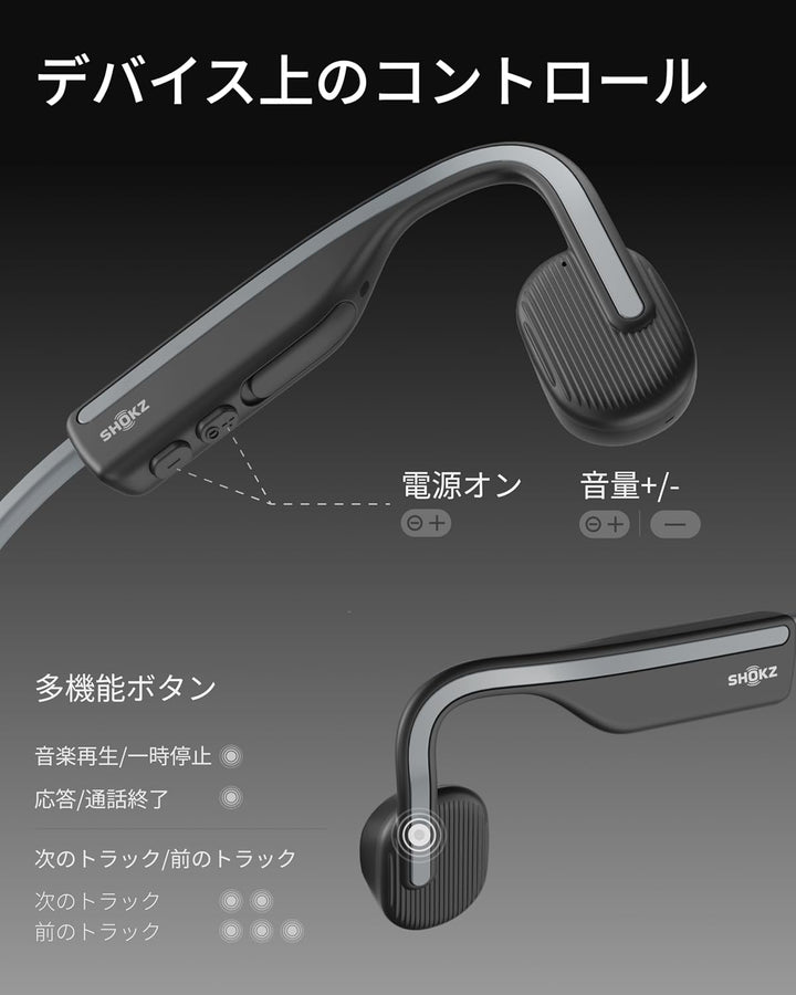 月額1,980円レンタルプラン：Shokz OpenMove イヤホン AFT-EP-000022