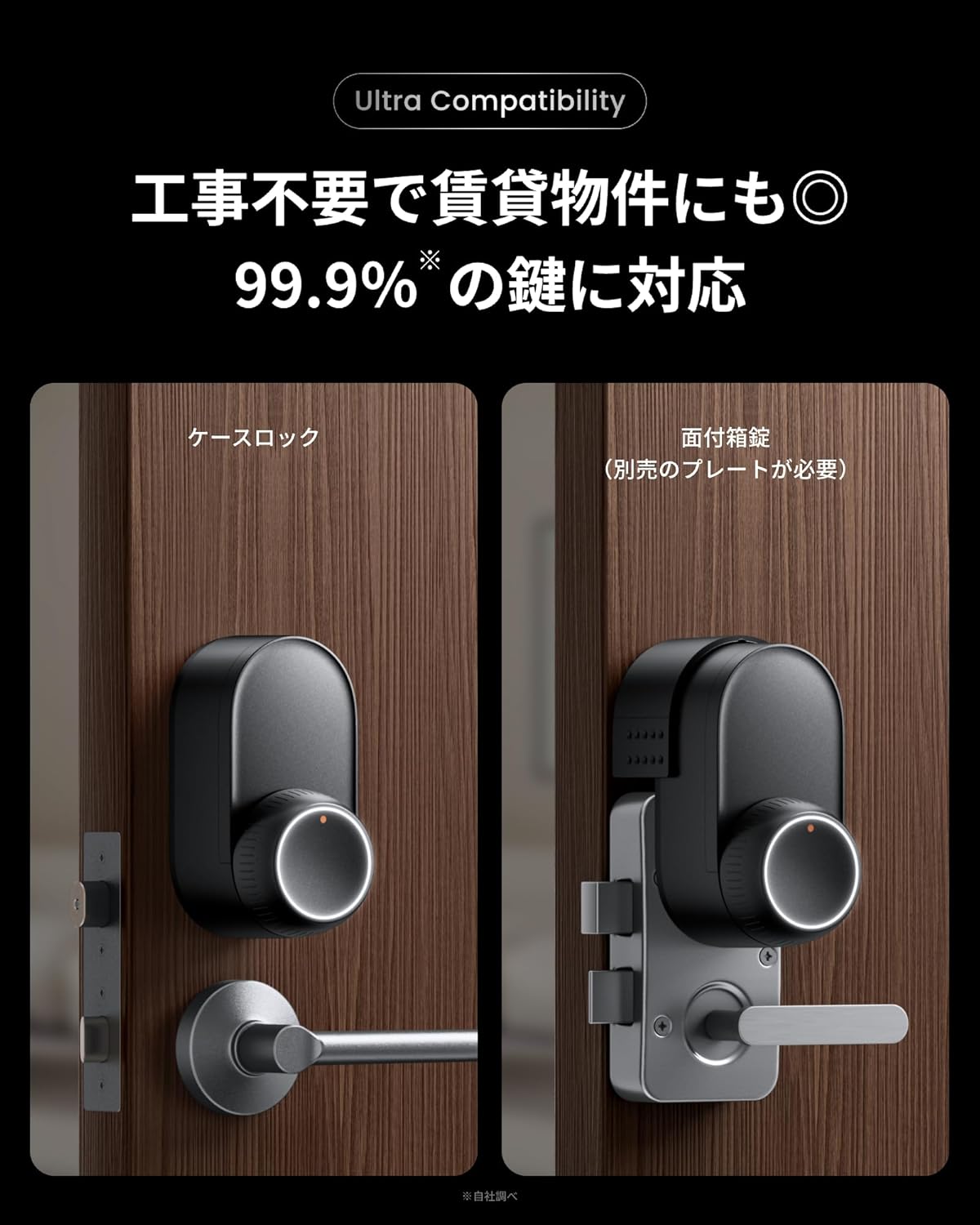 月額4,580円レンタルプラン：SwitchBot ドアロックUltra 指紋認証
