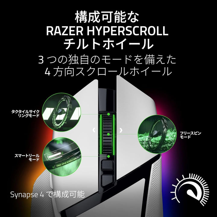 月額3,380~3,880円レンタルプラン：Razer Basilisk V3 Pro ゲーミングマウス