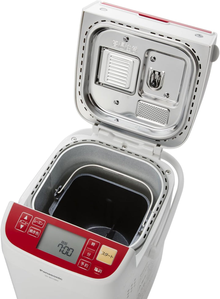 月額5,380円レンタルプラン：パナソニック ホームベーカリー SD-BH1001-R レッド