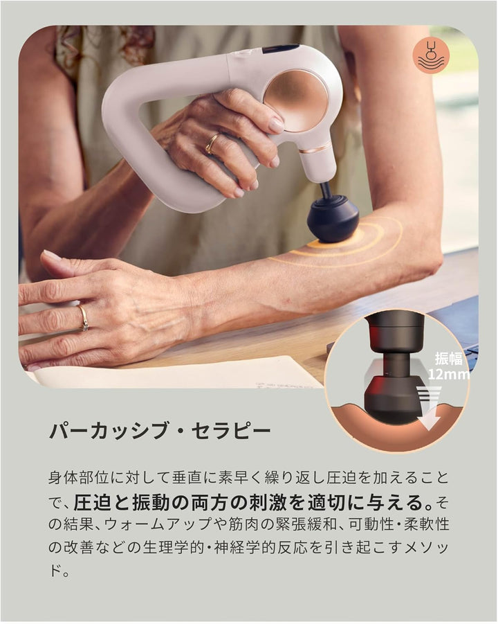 月額6,980円レンタルプラン：Therabody THERAGUN Sense マッサージガン ホワイト