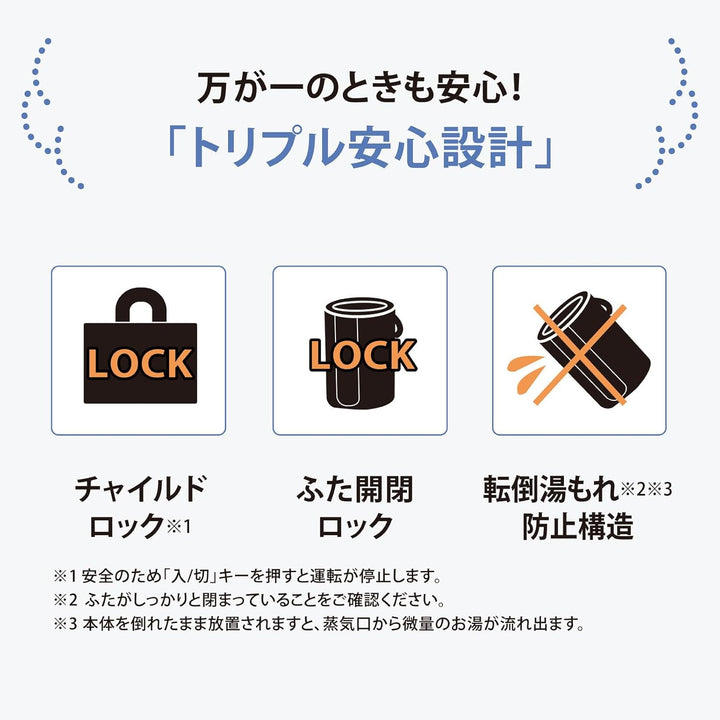 月額5,380円レンタルプラン：象印マホービン スチーム式加湿器 4.0L EE-TA60-BM ソフトブラック