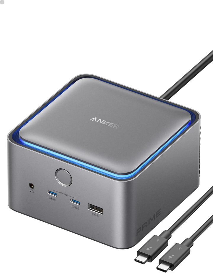 月額7,880円レンタルプラン：Anker Prime ドッキングステーション (14-in-1, 8K, Thunderbolt 5) A83B51A1 グレー