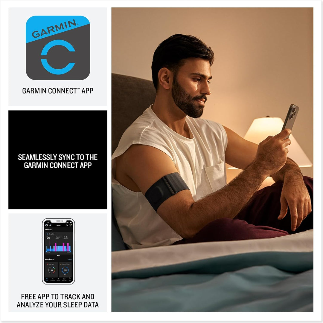 月額6,580円レンタルプラン：Garmin Index Sleep Monitor 体重計・体組成計 010-03024-10 ブラック