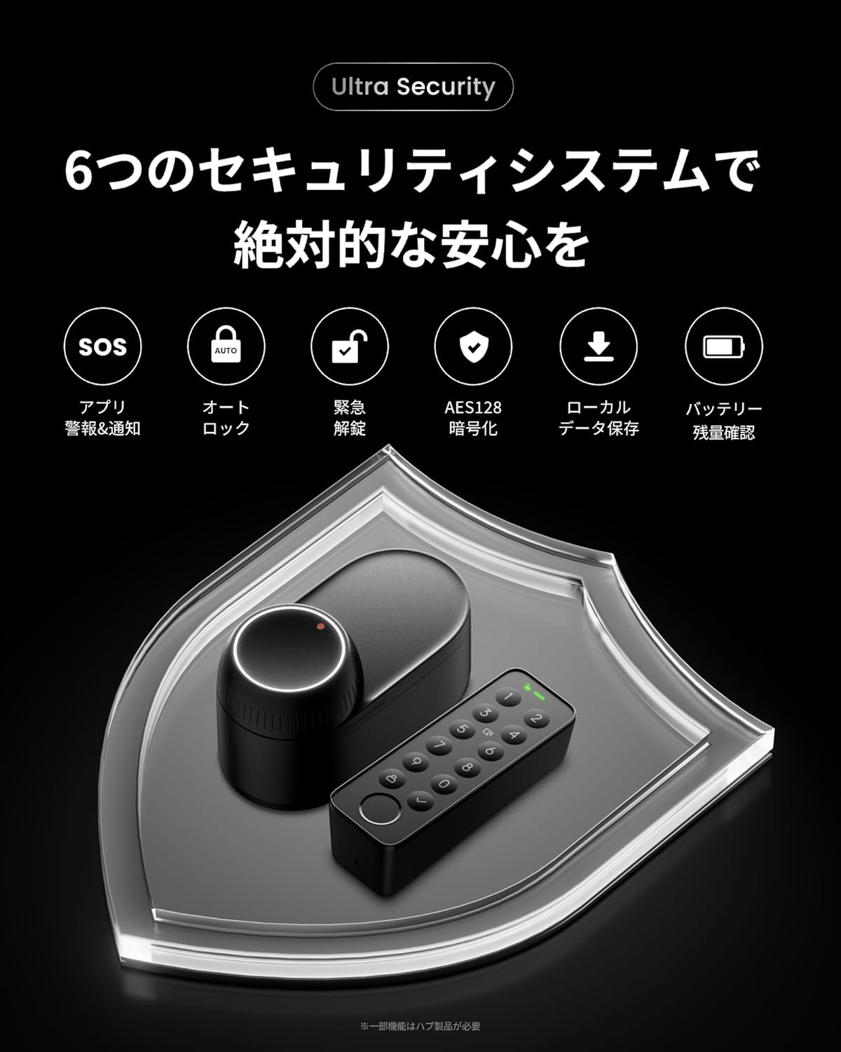月額4,580円レンタルプラン：SwitchBot ドアロックUltra 指紋認証