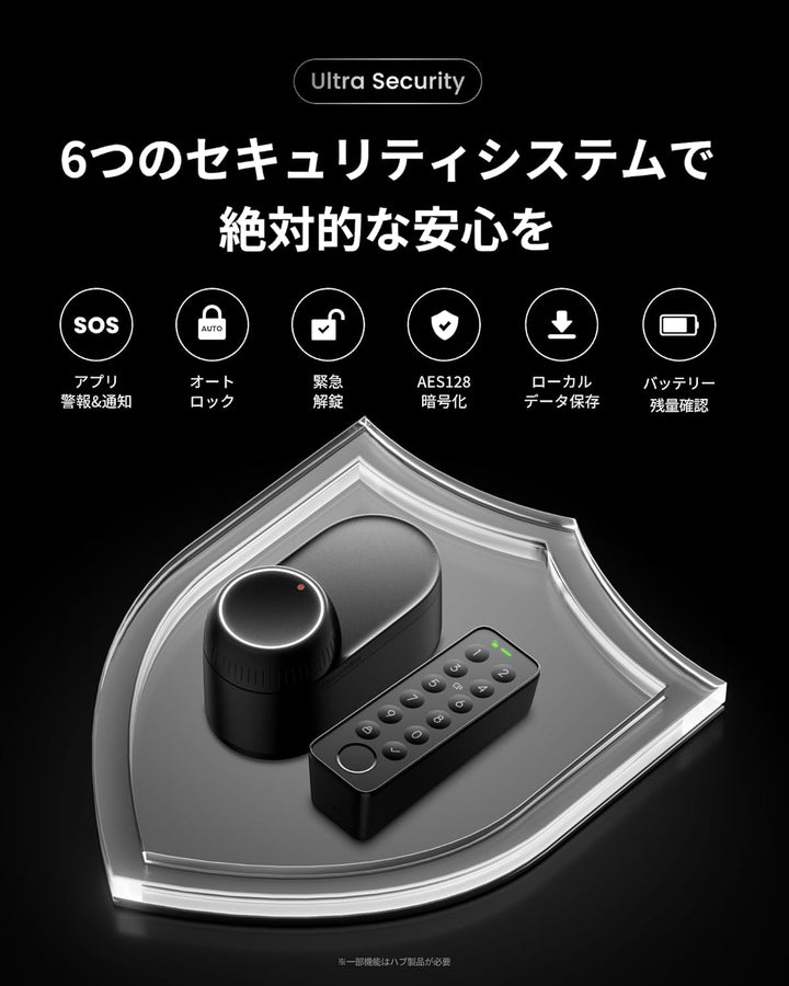 月額4,580円レンタルプラン：SwitchBot ドアロックUltra 指紋認証セット スマートロック W5600001