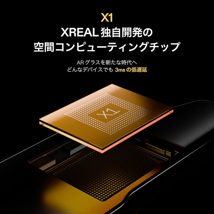 月額9,800円レンタルプラン：XREAL One ARグラス X1111
