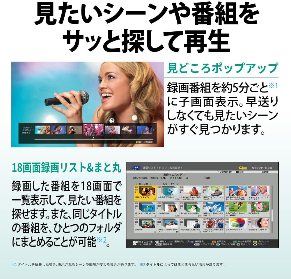 月額6,980円レンタルプラン：シャープ AQUOS ブルーレイレコーダー 2B