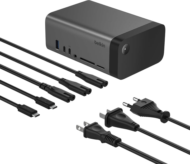 Belkin Connect USB-C 11-in-1 Pro GaNドック（150W）ドッキングステーション INC020qcSGYをレンタルできます。