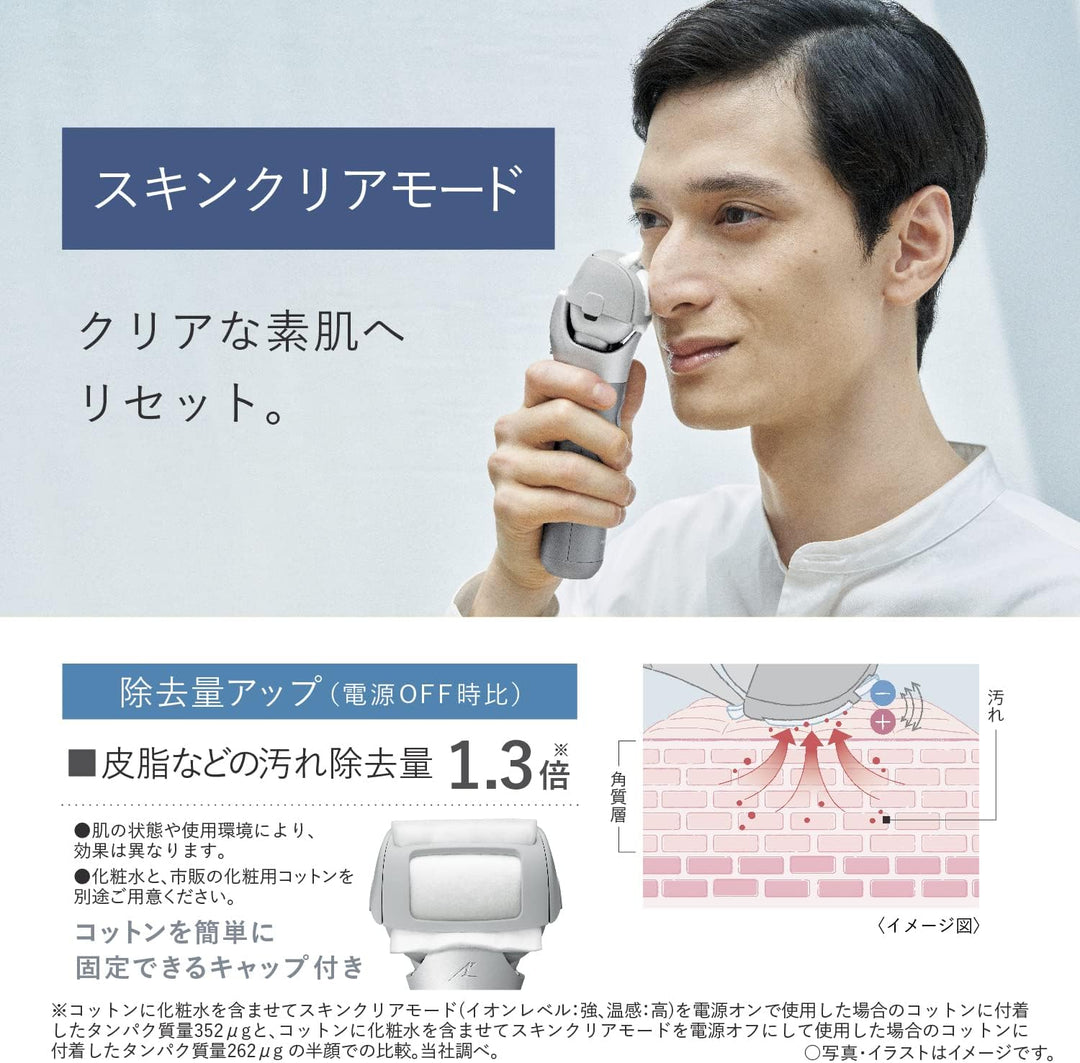 月額3,980円レンタルプラン：パナソニック ラムダッシュ スキンケアシェーバー 3枚刃 ES-MT22-S シルバー