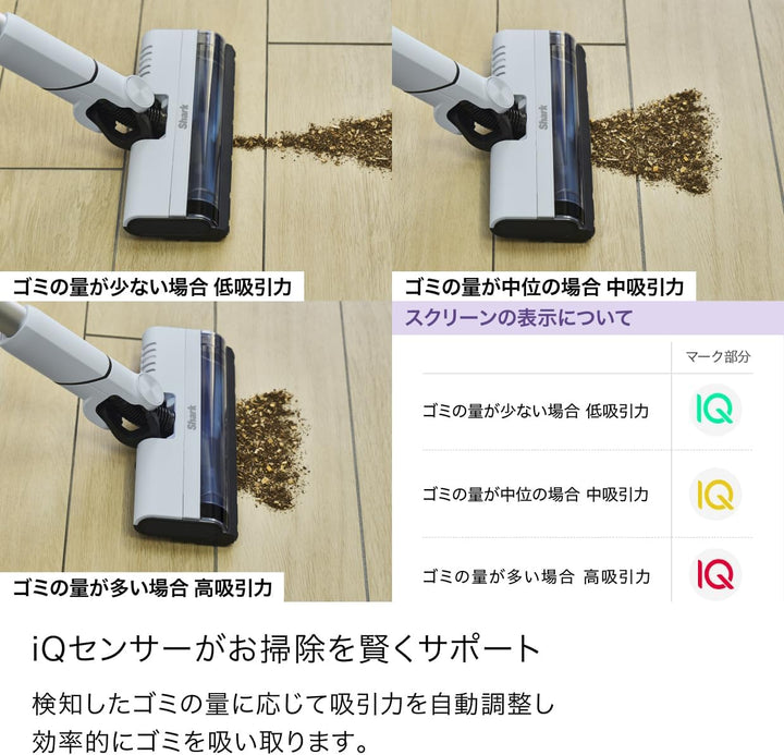 月額5,980円レンタルプラン：シャーク EVOPOWER SYSTEM FIT コードレススティッククリーナー 掃除機 LC100J