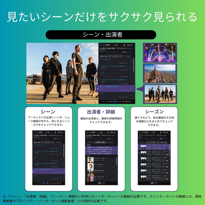 月額18,800円：REGZA 50V型 液晶テレビ 50Z670N ブラック