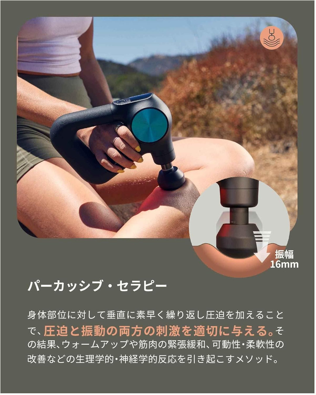 月額15,800円レンタルプラン：Therabody THERAGUN PRO Plus マッサージガン ブラック