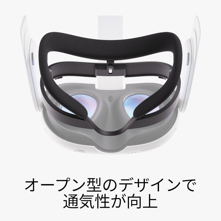 月額980円レンタルプラン：Meta Quest 3 オープン型接顔部