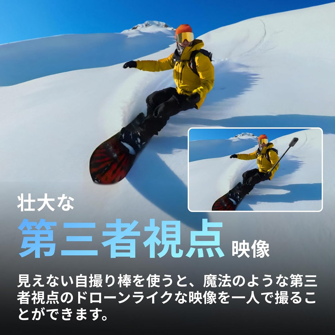 月額6,980円レンタルプラン：Insta360 X3 CINSAAQ/B 360度カメラ ブラック