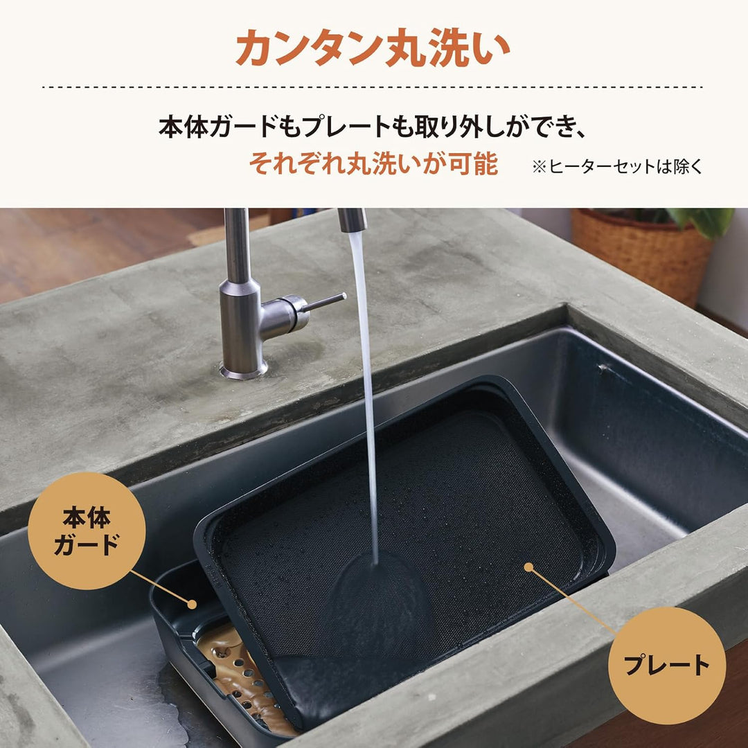 月額2,380円レンタルプラン：象印 ホットプレート STAN. EA-FA10