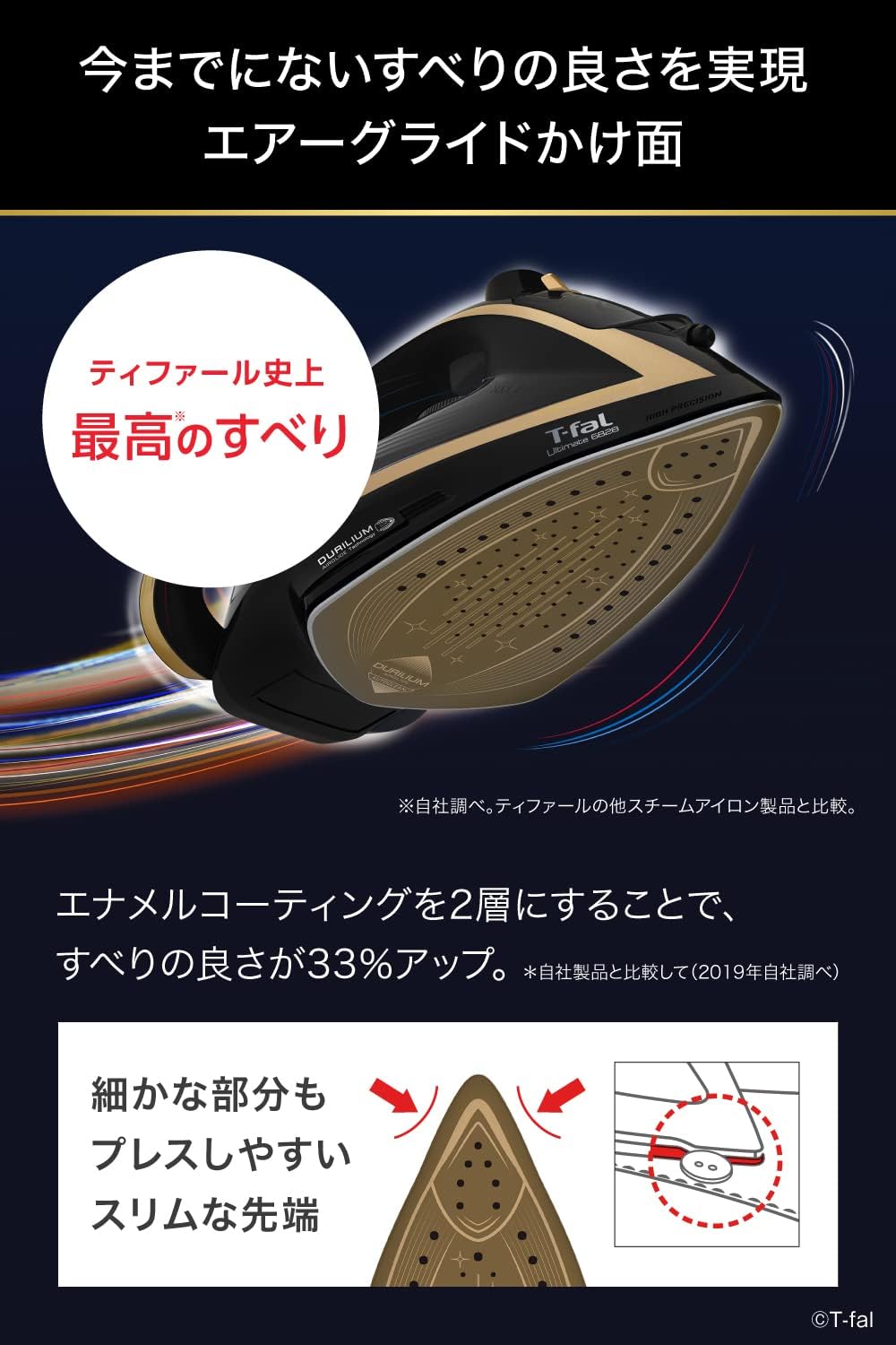 月額2,380円レンタルプラン：ティファール スチームアイロン