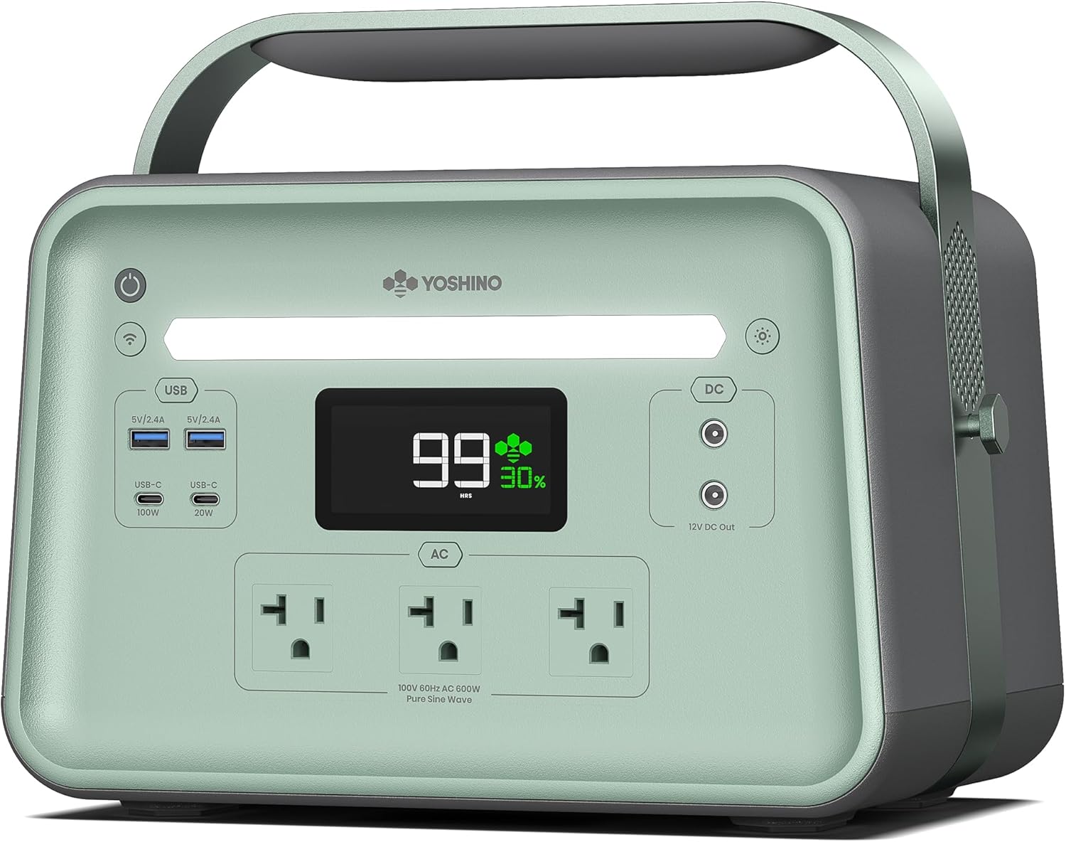 月額15,800円レンタルプラン：YOSHINO ポータブル電源 大容量 静音性