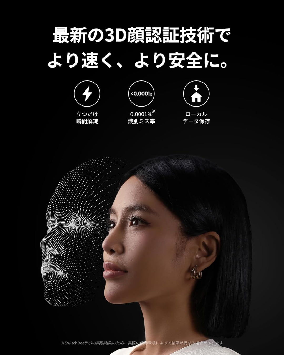 月額5,380円レンタルプラン：SwitchBot ドアロックUltra 顔認証セット スマートロック W5600003