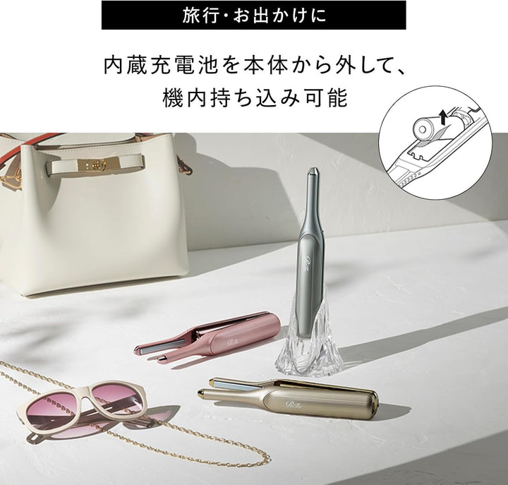 月額2,380円レンタルプラン：ReFa FINGR IRON ST6 ヘアアイロン RE-BL