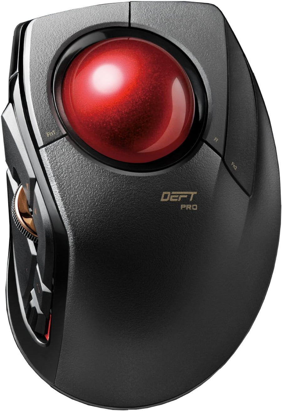 エレコム マウス トラックボール DEFT PRO 人差し指操作タイプ M-DPT1MRXBKをレンタルできます。