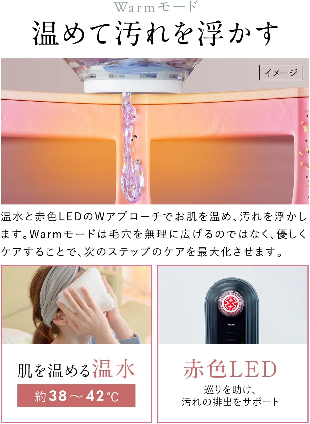 月額2,980円レンタルプラン：NIPLUX マルチスキンクリーナー 美顔器 NP