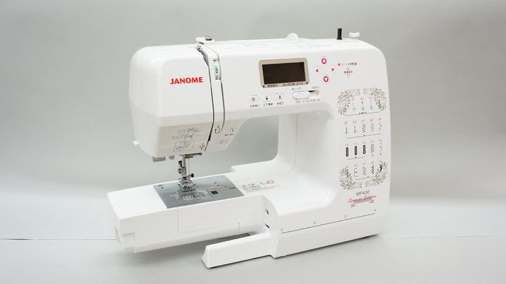 月額5,980円レンタルプラン：JANOME コンピュータミシン 特別仕様 MP400SE