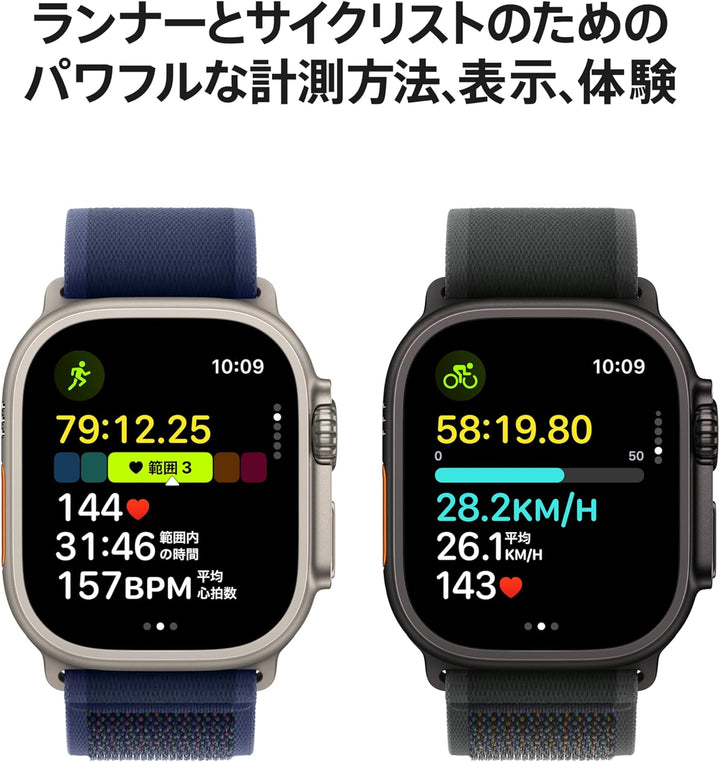 月額17,800円レンタルプラン：Apple Watch Ultra 2 チタニウム 49mm スマートウォッチ