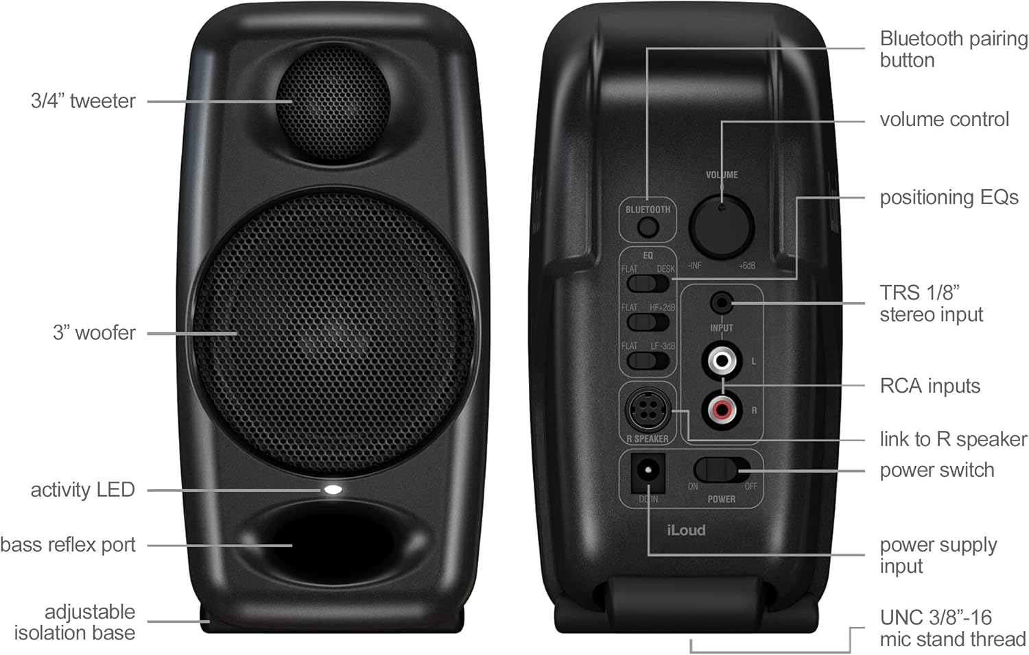 IK Multimedia iLoud Micro Monitor ブラック IK Multimedia iLoud Micro Monitor [ブラック] 価格比較 - 価格.com