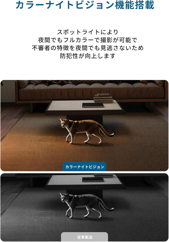 月額1,580円レンタルプラン：Eufy Indoor Cam E30 防犯カメラ 屋外カメラ T8417520