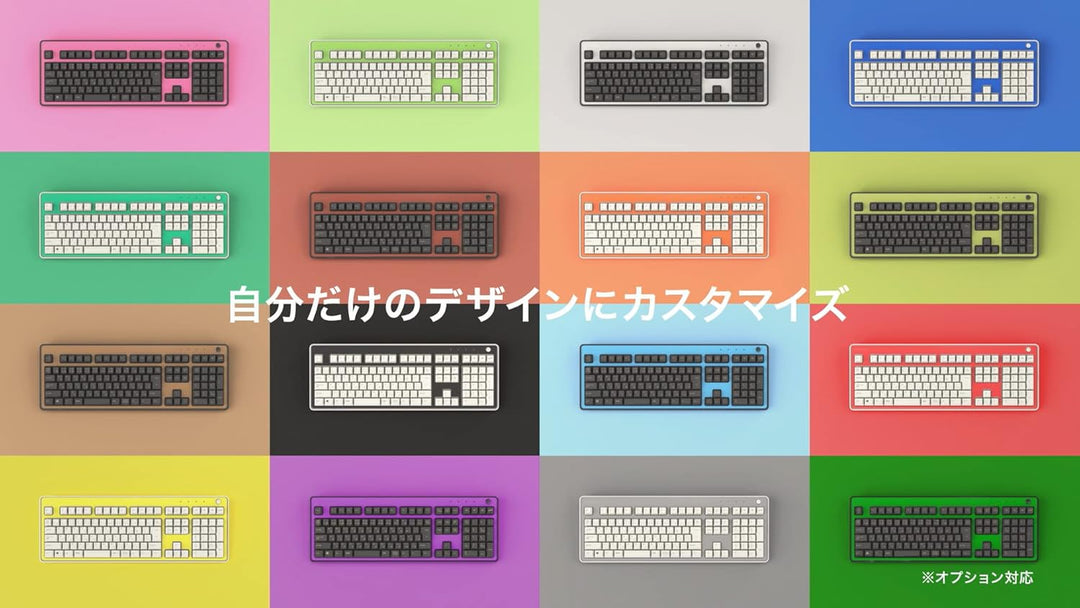月額4,980円レンタルプラン：東プレ REALFORCE R3 キーボードハイブリッド フル 45g 日本語配列 R3HA11 ブラック&ダークグレー