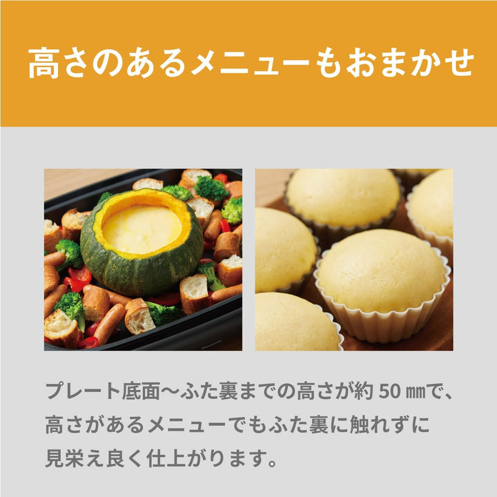 月額3,380円レンタルプラン：パナソニック ホットプレート 調理家電 NF-HM310-K ブラック