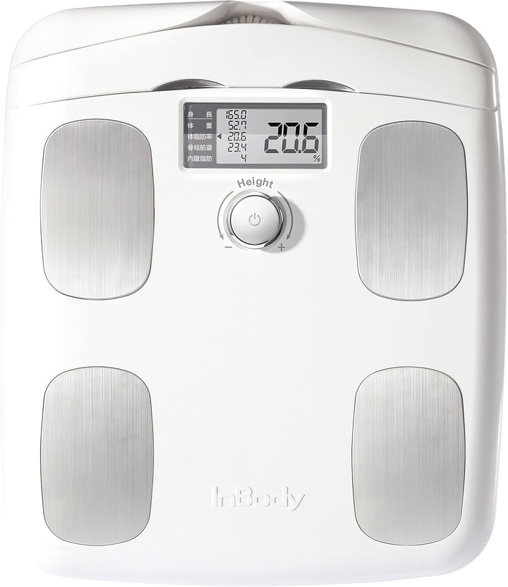 InBody プレミアム体組成計 インボディダイアル InBody Dial H20N 体重計・体組成計 ソフトホワイトをレンタルできます。