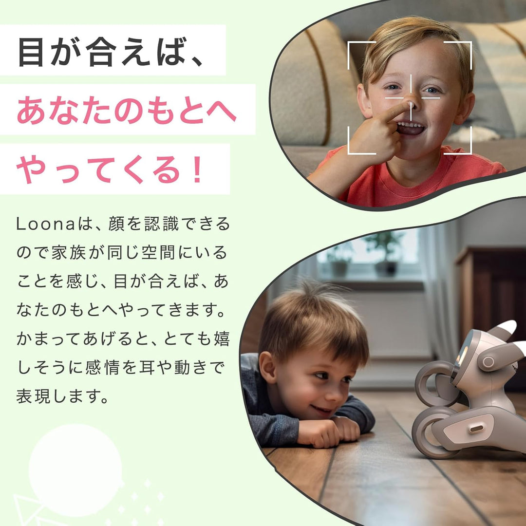 月額12,800円レンタルプラン：Loona Blue ペットロボット AIロボット