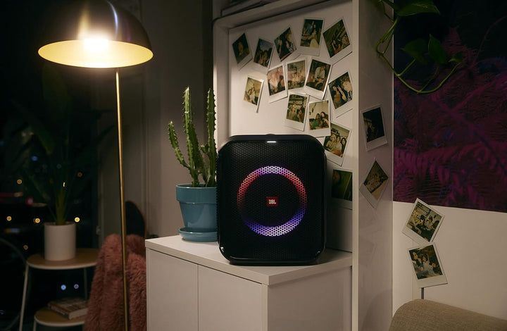 月額4,380円レンタルプラン：JBL PARTYBOX ENCORE ESSENTIAL ポータブルパーティースピーカー JBLPBENCOREESSJN ブラック
