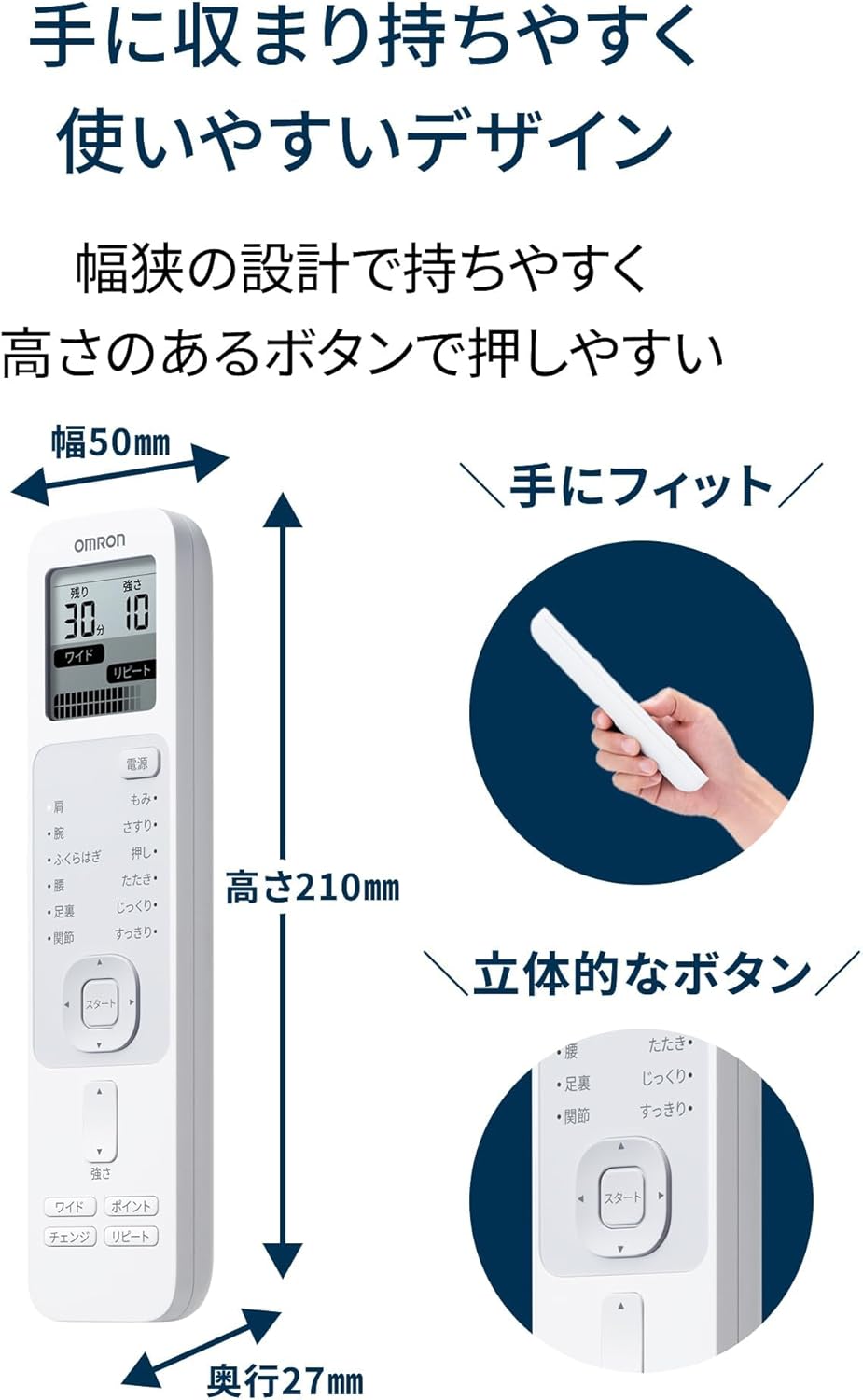 月額1,680円レンタルプラン：オムロン 低周波治療器 新品粘着パッド付